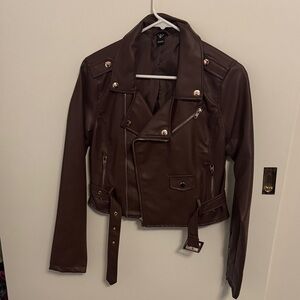 Windsor Dark Brown Leather Jacket